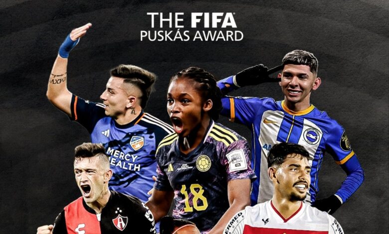 Estos son los golazos nominados al Premio Puskás | Video