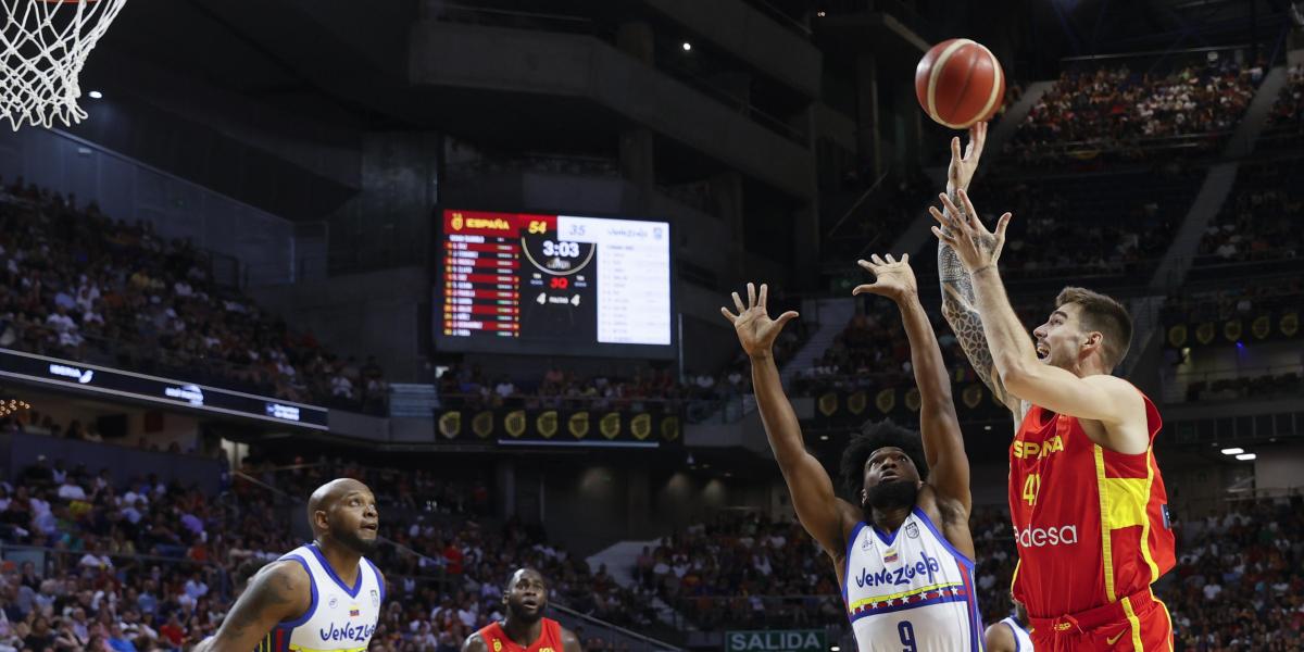 87-57: España gana en su primer amistoso con su gran Juancho Hernangómez
