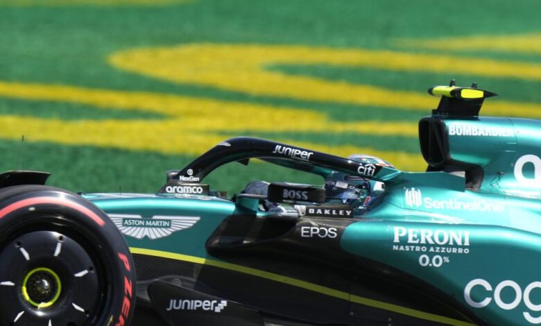 Alonso, optimista con su Aston Martin: "El coche se ha sentido bien"