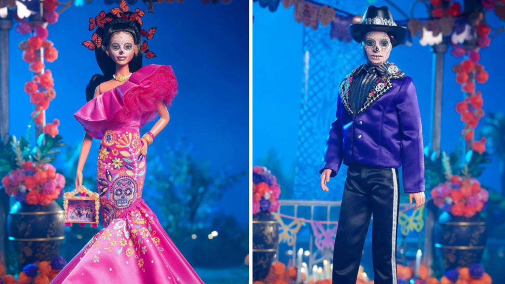 Así luce la nueva Barbie para el Dia de Los Muertos 2023