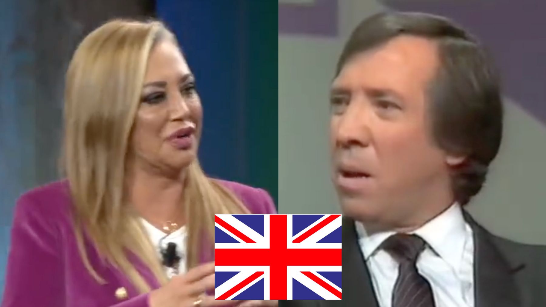 Belén Esteban y El Fary hablan un perfecto inglés