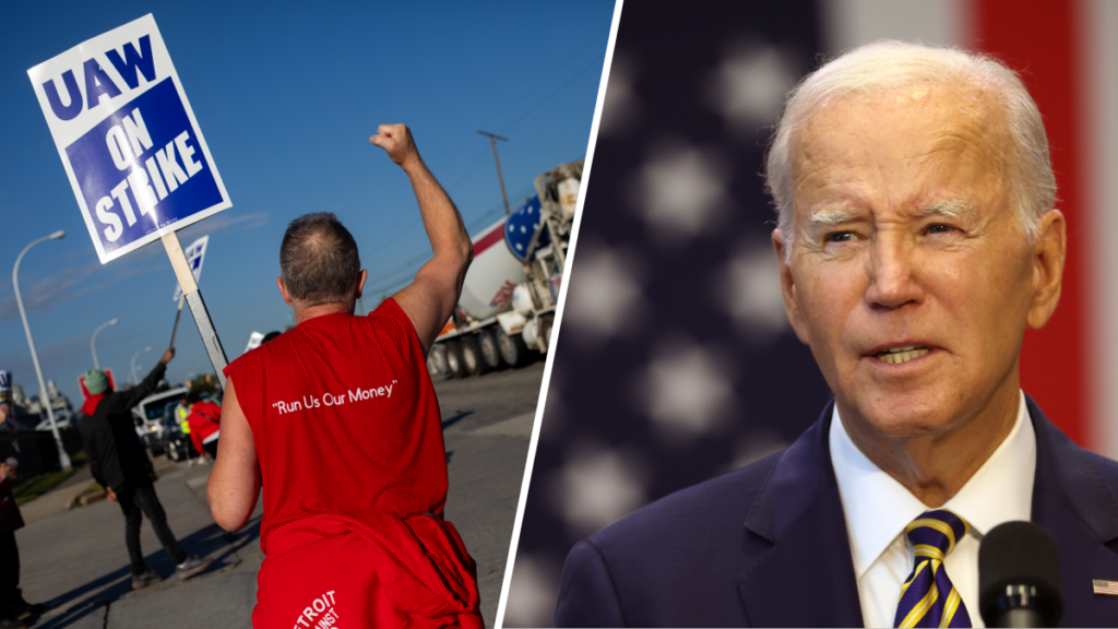Biden habla sobre la huelga de trabajadores del sector automotriz