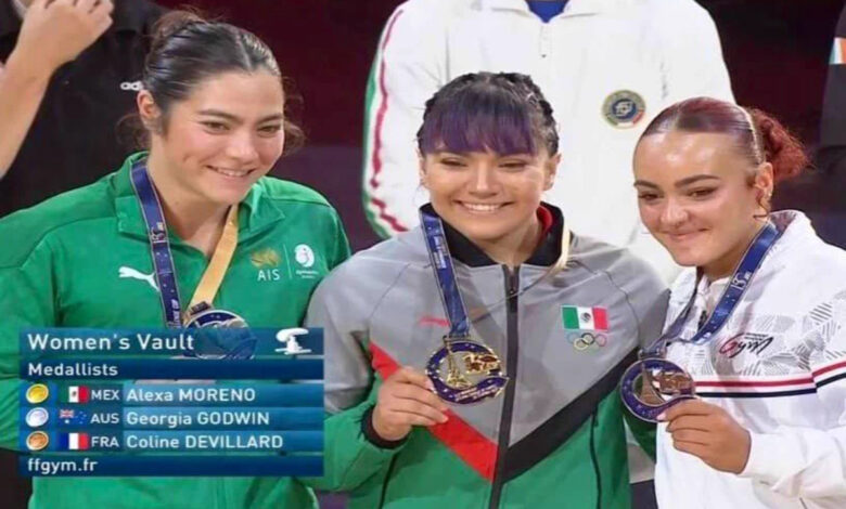 Brilla Alexa Moreno en la Copa del Mundo de Gimnasia Artística | Video