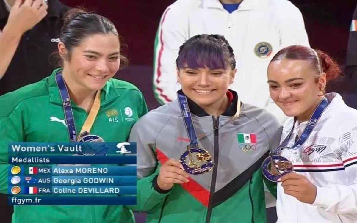 Brilla Alexa Moreno en la Copa del Mundo de Gimnasia Artística | Video