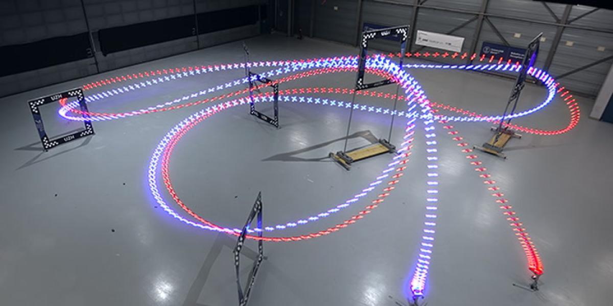 Carrera de drones entre humanos y la IA ¿Quién ganará?