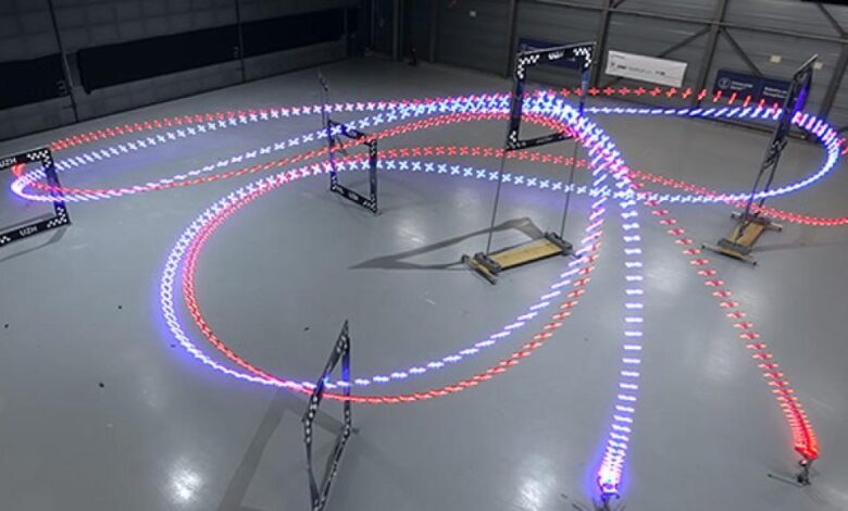 Carrera de drones entre humanos y la IA ¿Quién ganará?