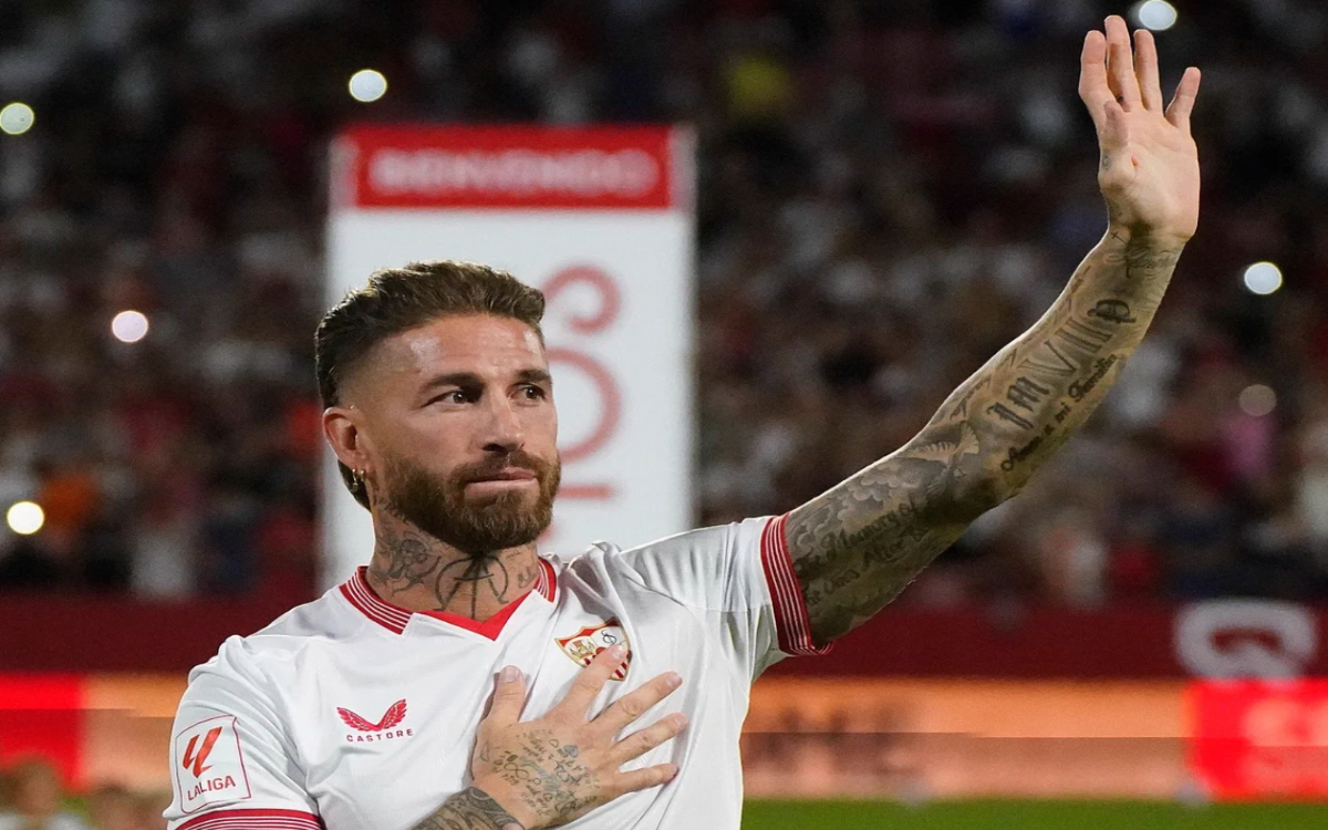 Clama afición en el Estadio Ramón Sánchez-Pizjuán, casa del Sevilla FC, por Sergio Ramos | Video