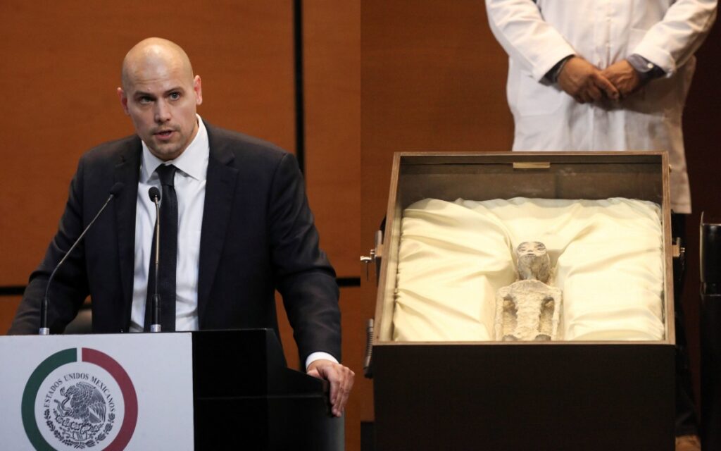 Cuerpos 'no humanos' de Maussan, un 'engaño': expiloto de la Marina estadounidense