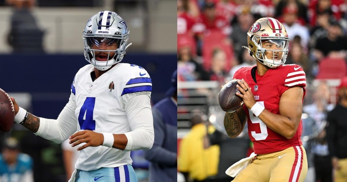 Dak Prescott reacciona al intercambio de los Dallas Cowboys por el mariscal de campo Trey Lance
