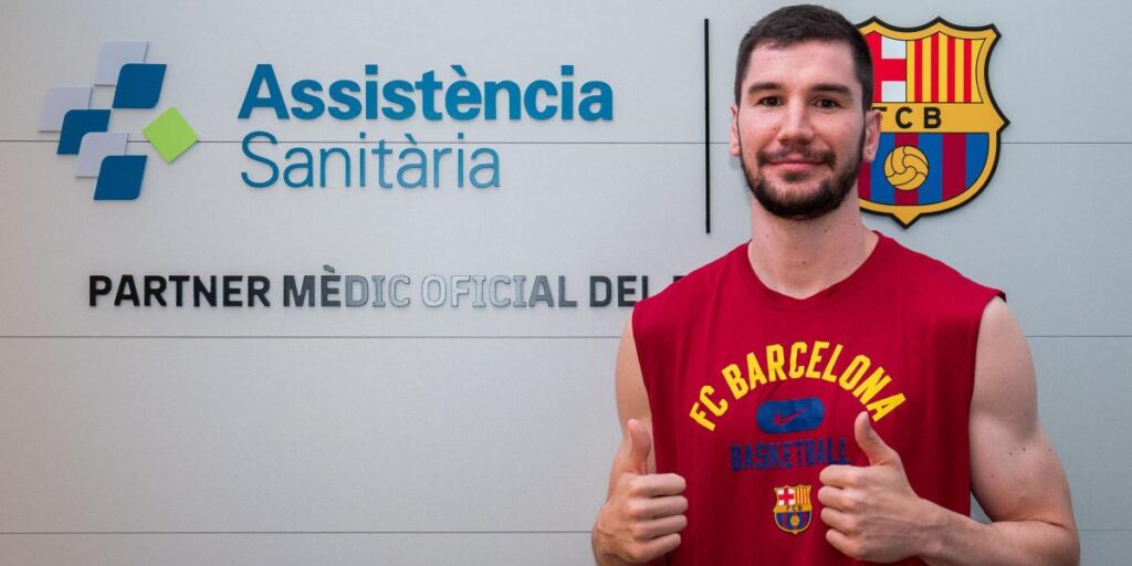 Darío Brizuela ya luce de azulgrana