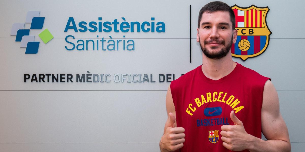 Darío Brizuela ya luce de azulgrana