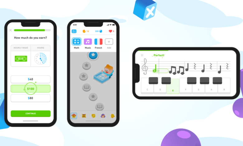 Duolingo confirma que su aplicación pronto incluirá lecciones de matemáticas y música