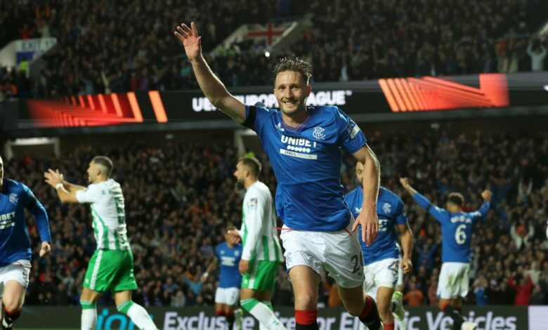 El Betis sucumbe al empuje del Rangers