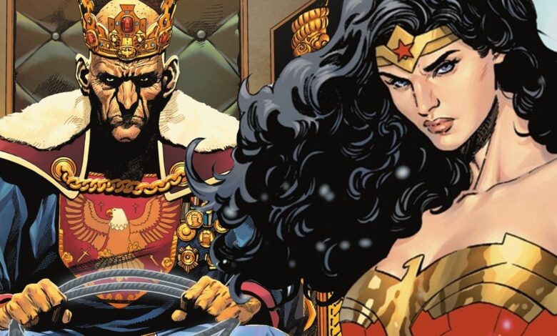 "El Rey Secreto": el nuevo soberano némesis de Wonder Woman debuta oficialmente: su origen y poderes