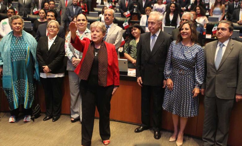 El Senado ratifica por unanimidad a la canciller Alicia Bárcena