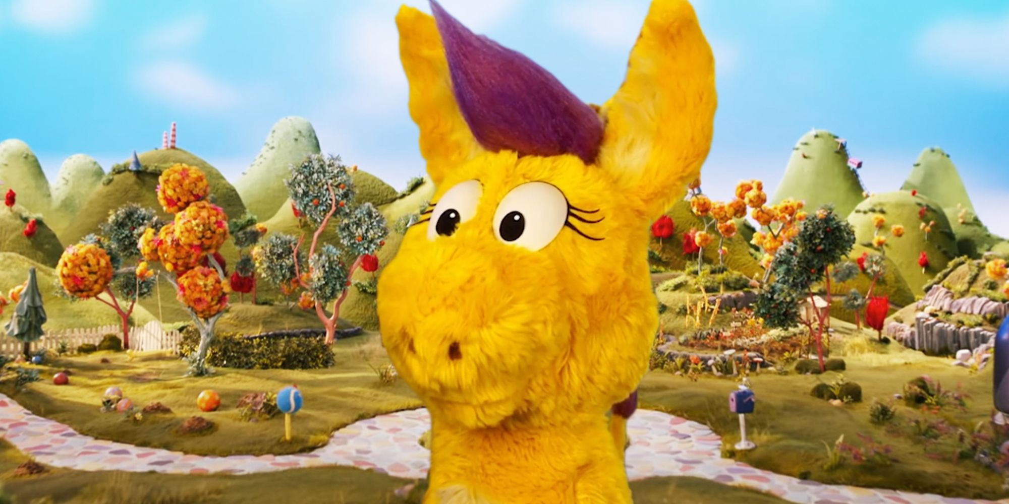 El clip de Donkey Hodie da vida al icónico personaje del vecindario de Mister Rogers