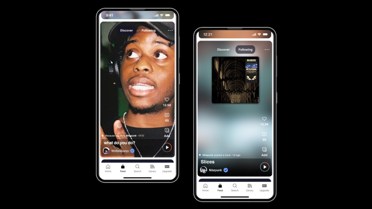 El feed de descubrimiento estilo TikTok de SoundCloud se está implementando para todos