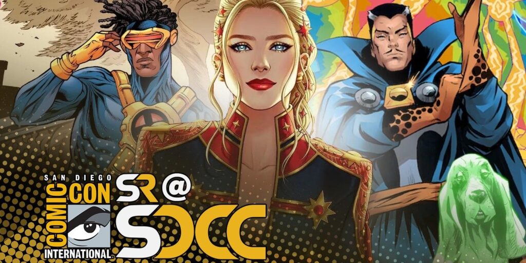 El mejor cosplay oficial de Marvel de SDCC muestra a Cyclops, Doctor Strange y Captain Marvel