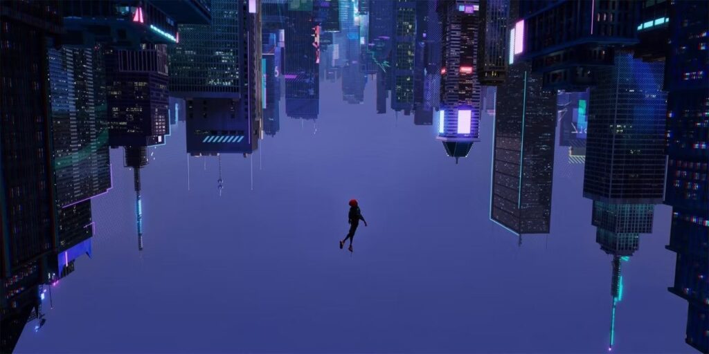 El supervisor de efectos visuales de Spider-Verse admite detalles sorprendentes sobre su toma más icónica