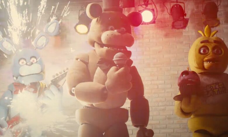 El tráiler de Five Nights At Freddy's presenta los 4 animatrónicos y muestra Grisly Kills