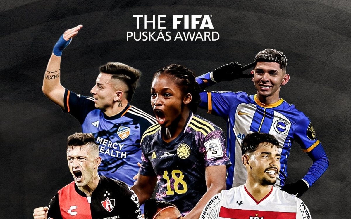 Estos son los golazos nominados al Premio Puskás | Video