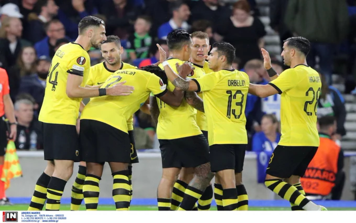 Europa League: Sale AEK Atenas, con Orbelín Pineda, con los tres puntos de Brighton | Resultados