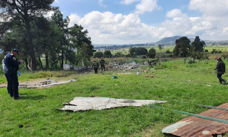 Explotan ‘polvorines' en Morelos y Edomex: hay un muerto y dos lesionados