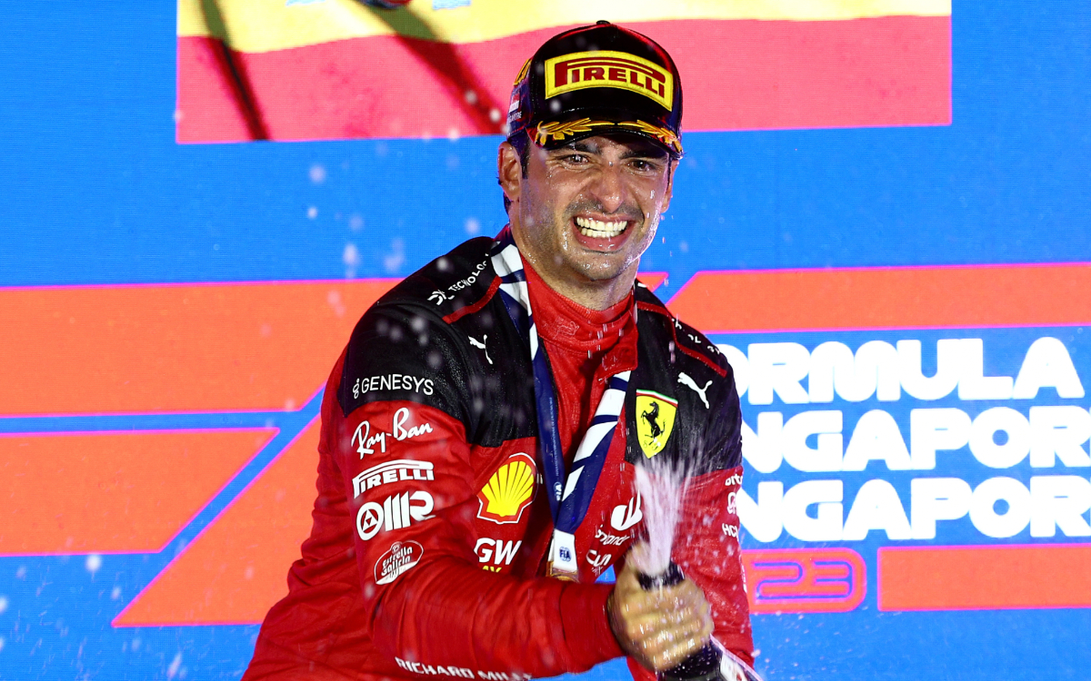 F1: Carlos Sainz Jr se impone en el Gran Premio de Singapur | Video
