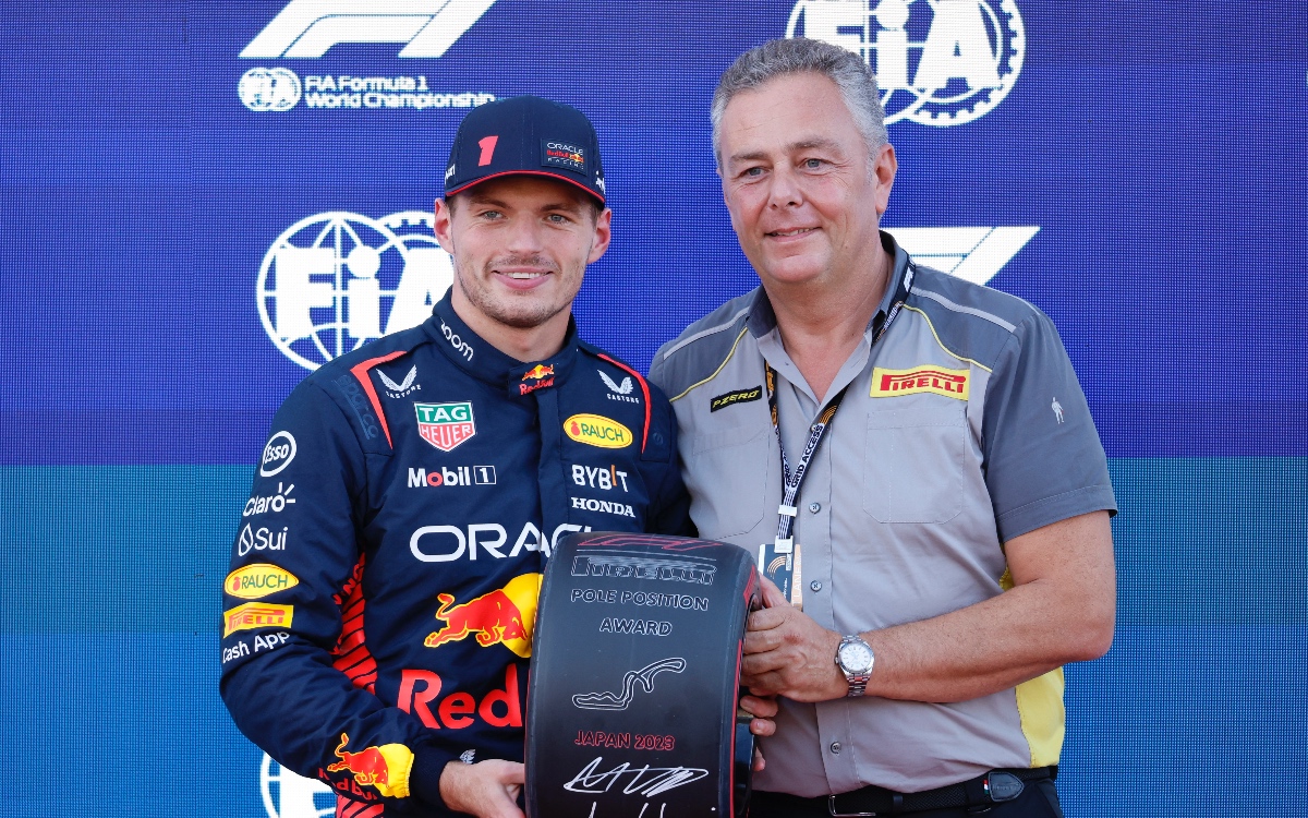 F1: Pole incontestable de Verstappen; Pérez encabeza la tercera fila en Japón