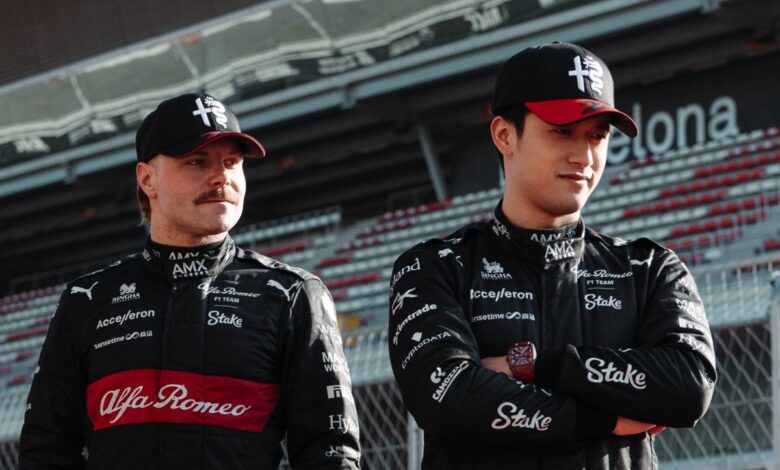 F1: Valtteri Bottas y Guanyu Zhou continuarán con Alfa Romeo en 2024