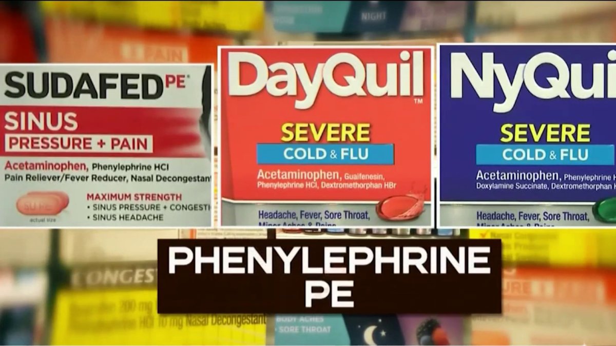 FDA: la fenilefrina oral en tabletas y jarabes no es efectiva para la congestión nasal
