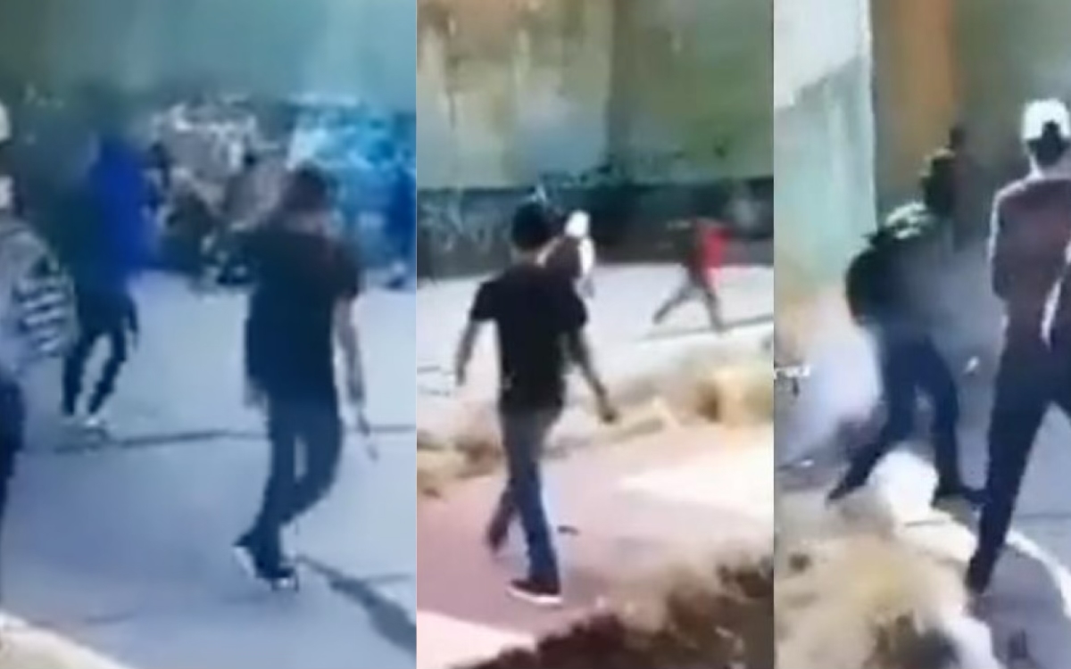 Fuertes imágenes | Ahora dan golpiza con palos y piedras a estudiante de CCH en Durango