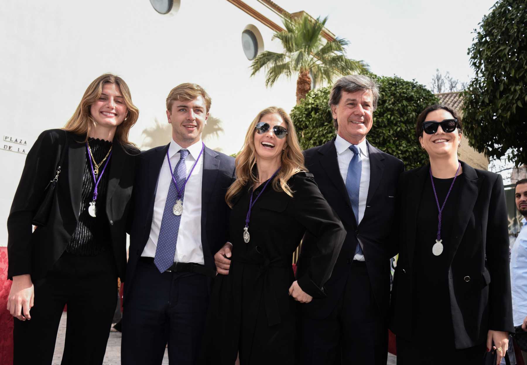 Cayetano Martínez de Irujo y su familia en Sevilla / Gtres
