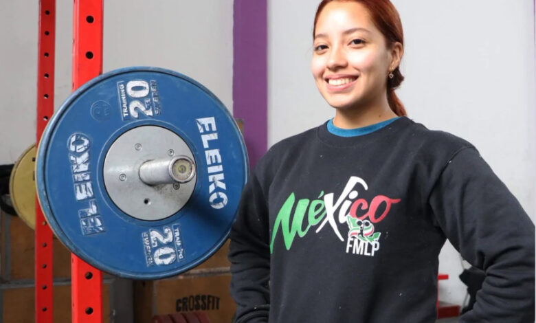 Irene Borrego levanta dos bronces en el Mundial de Halterofilia | Tuit