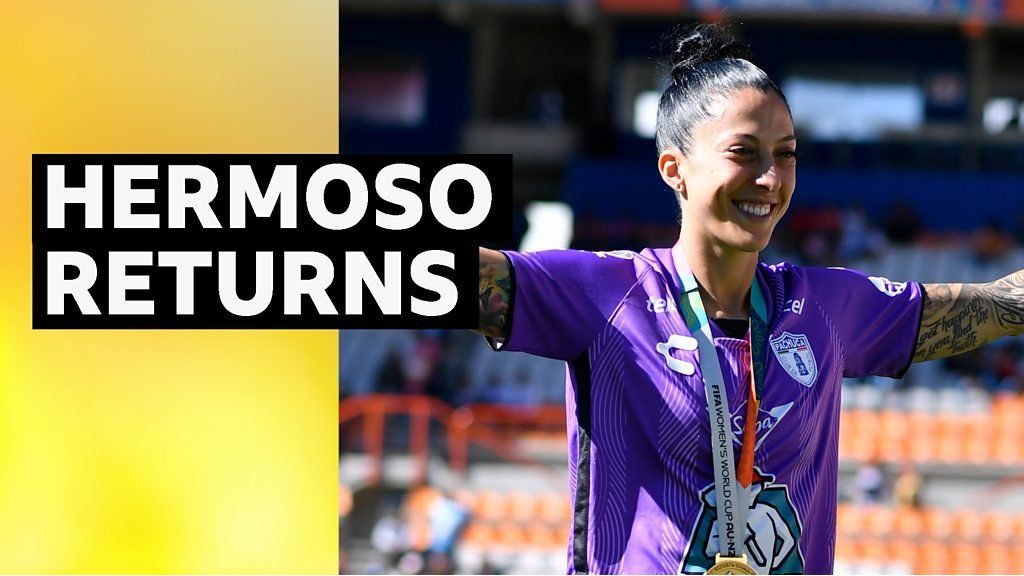 Jenni Hermoso celebró su regreso al club mexicano Pachuca