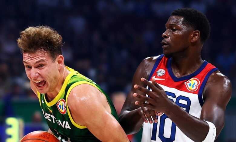 Jokubaitis envía un guiño a la NBA con su notable actuación ante Estados Unidos