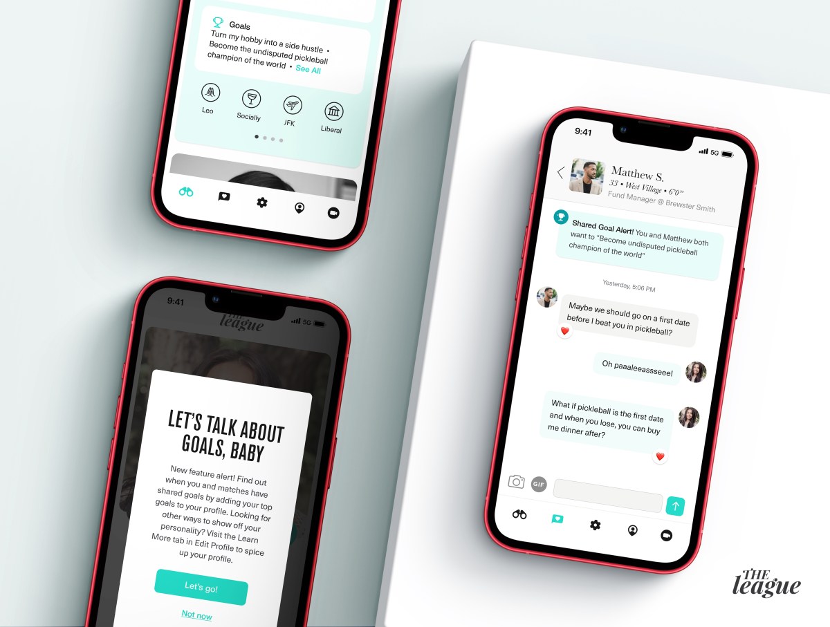 La aplicación de citas The League lanza la función ‘GoalMate’ para ayudar a los usuarios a encontrar coincidencias orientadas a objetivos