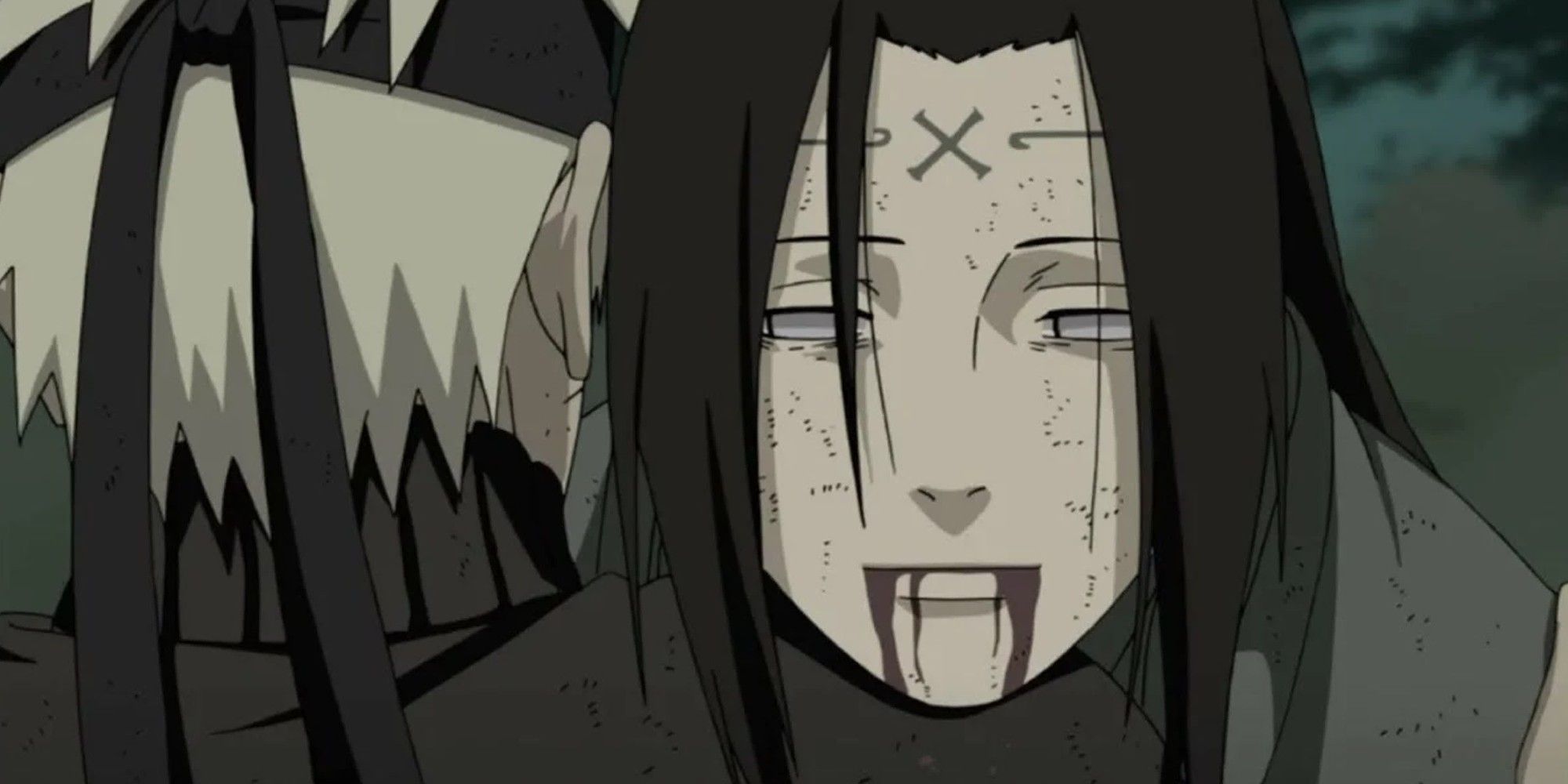 Neji muere en los brazos de Naruto en el anime de Naruto.