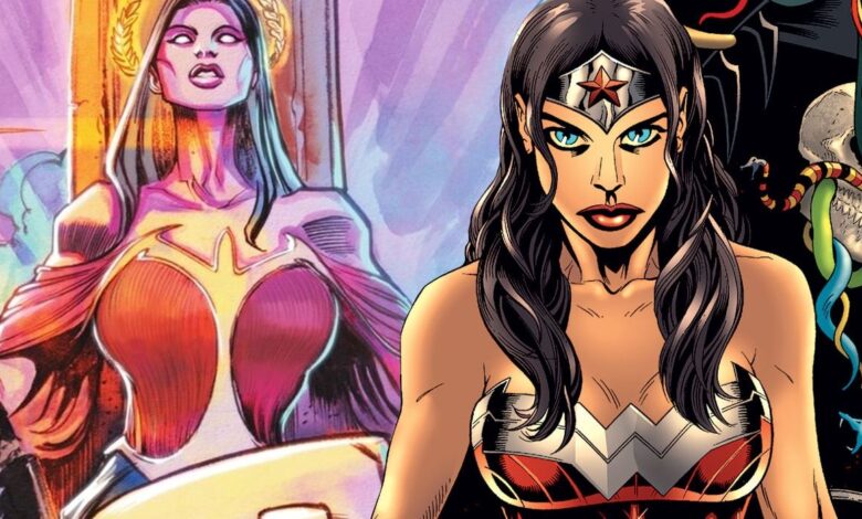 La forma final de Dios de Wonder Woman revela su futuro más oscuro posible
