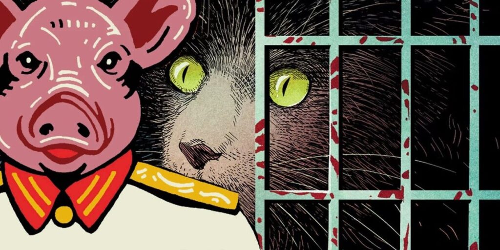 La granja de animales de George Orwell recibe una actualización del siglo XXI en ANIMAL POUND