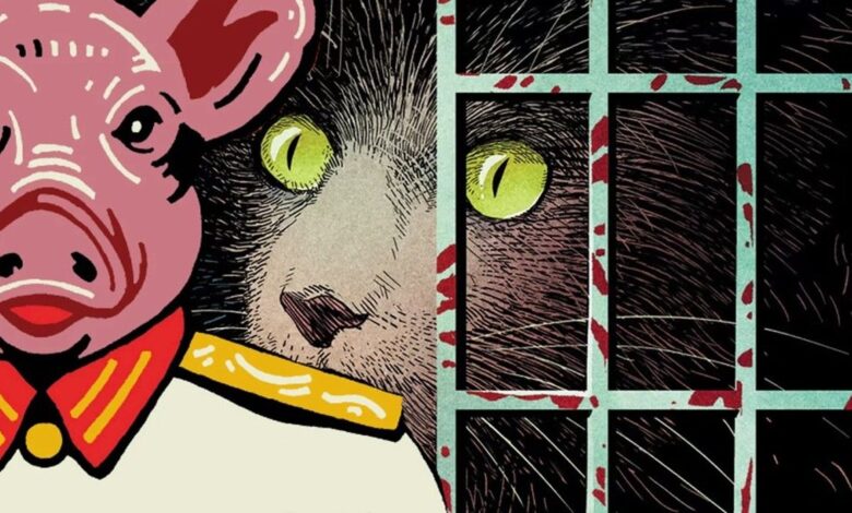 La granja de animales de George Orwell recibe una actualización del siglo XXI en ANIMAL POUND