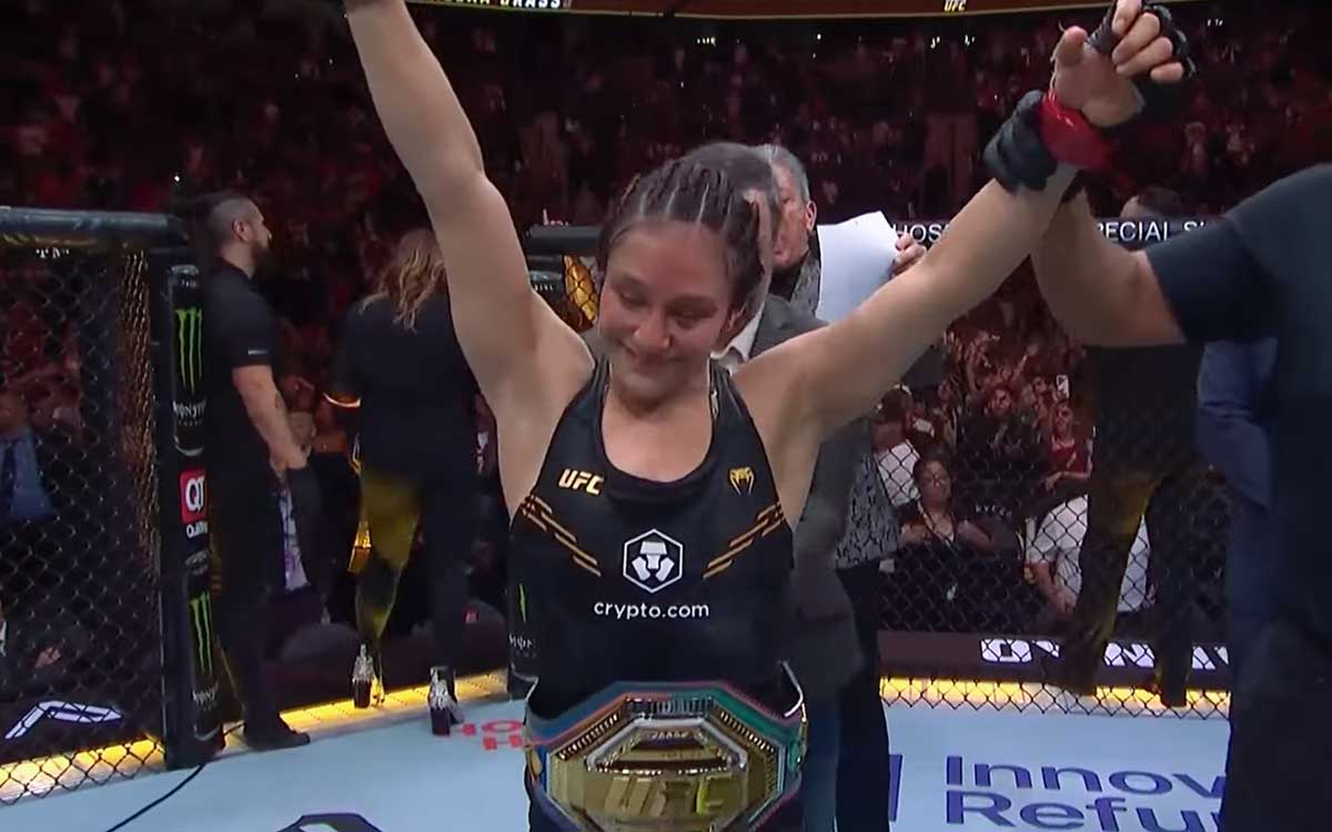 La mexicana Alexa Grasso empata con Shevchenko y retiene el cinturón