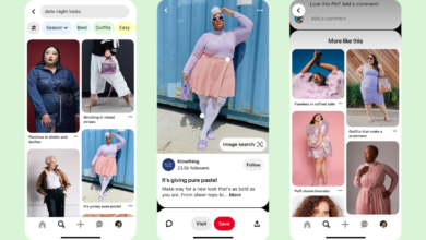 La nueva tecnología de tipo corporal basada en visión por computadora de Pinterest para hacer la búsqueda más inclusiva