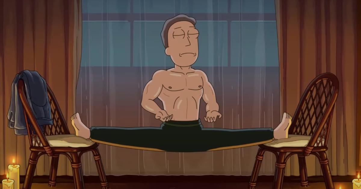 La temporada 7 de Rick and Morty muestra a Jerry haciendo un deporte de sangre completo
