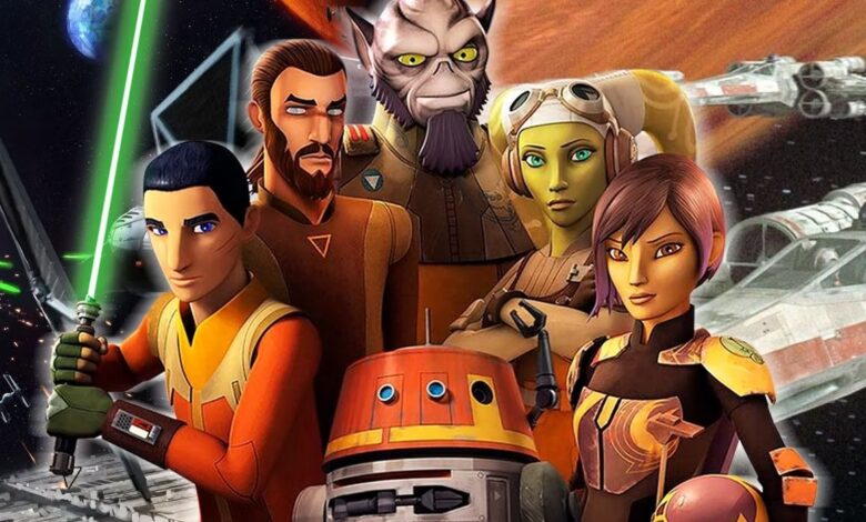 Las portadas de Star Wars Rebels de Marvel celebran el décimo aniversario de la serie animada