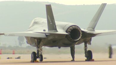 Llamada al 911 revela detalles de incidente del F-35