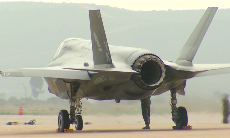 Llamada al 911 revela detalles de incidente del F-35