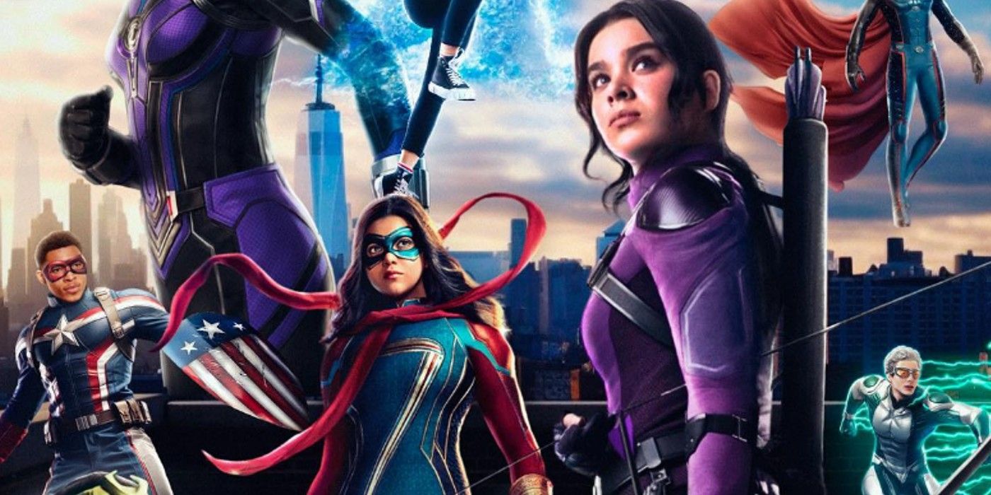 Los jóvenes vengadores del MCU se reúnen antes de su debut artístico en la pantalla grande