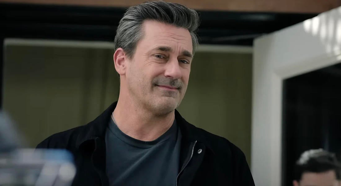 Los productores ejecutivos de The Morning Show dicen que Jon Hamm fue la única opción para el personaje clave de la tercera temporada