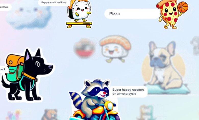 Los stickers generativos de IA llegarán a las aplicaciones de Meta junto con la edición de IA